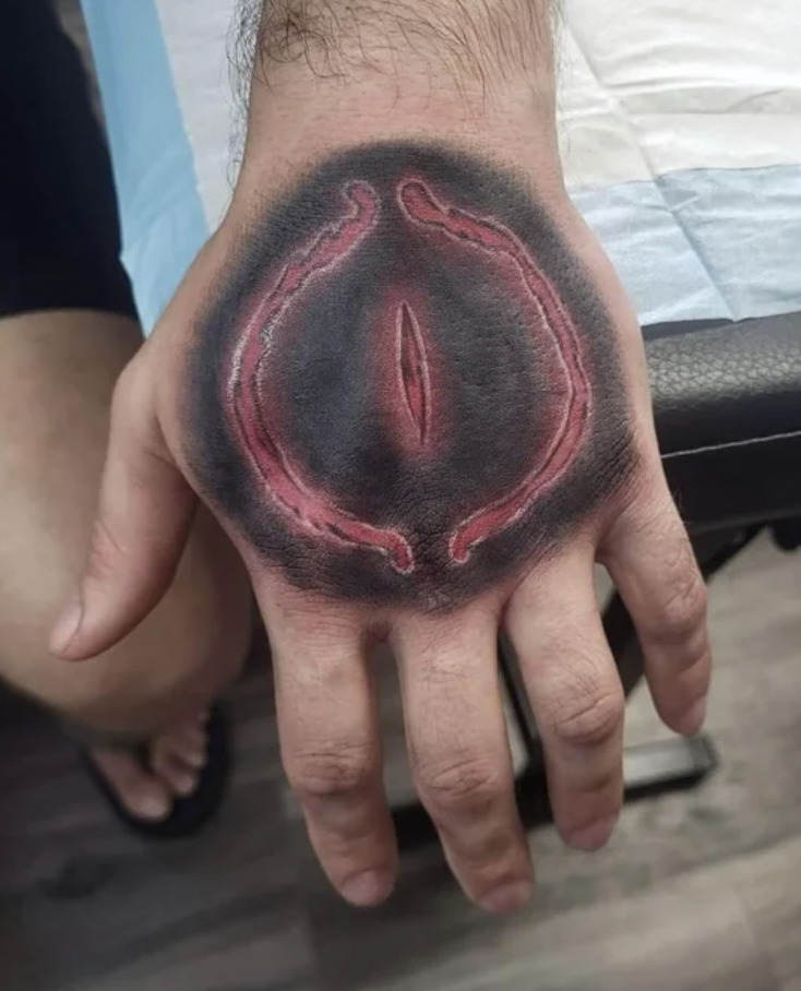 Awful Tattoos - hand