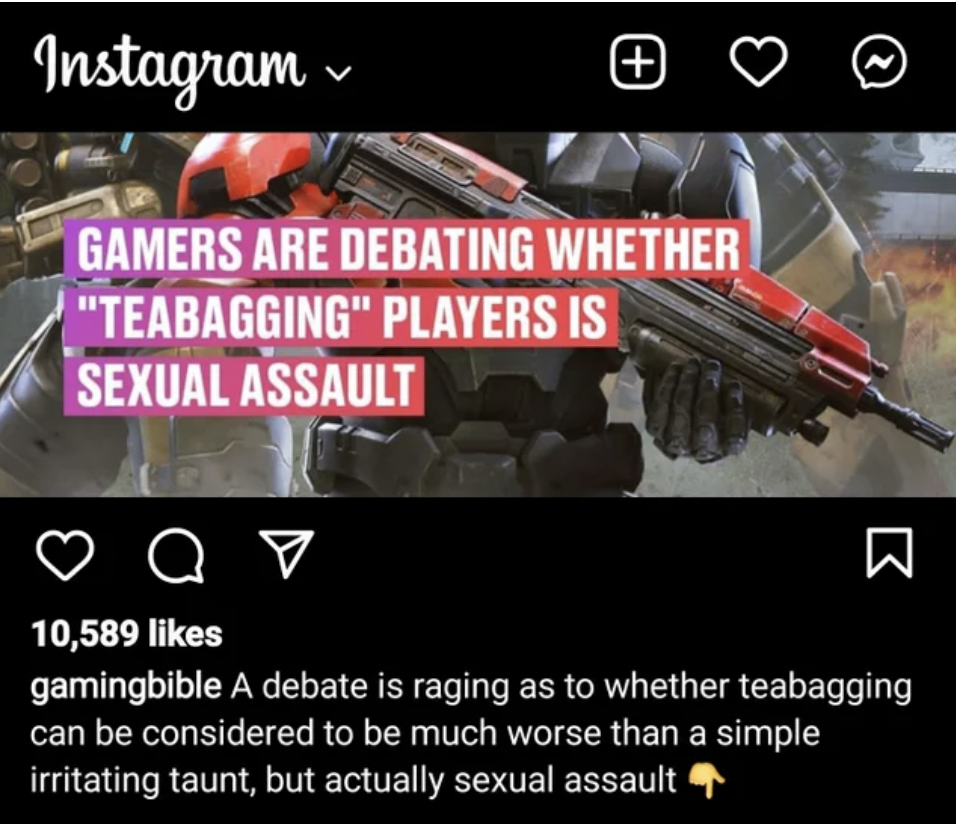 Foolish Facepalms - instagram - Instagram Gamers Are Debating Whether