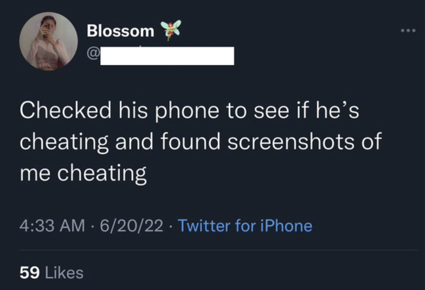 Foolish Facepalms - atmosphere - Checked his phone to see if he's cheating and found screenshots of me cheating