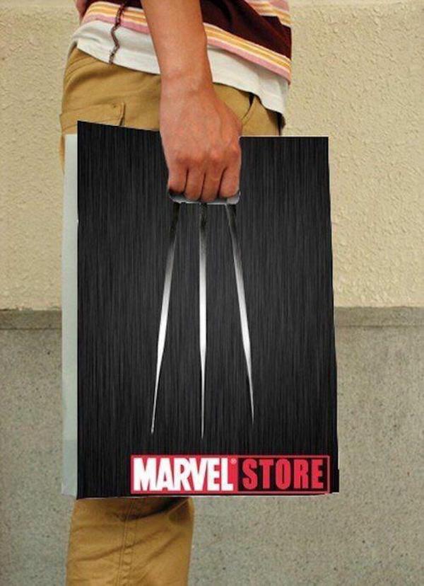 clever designs and great products - marvel shopping bag - Marvel Store