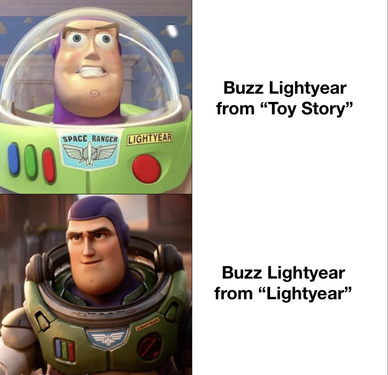 Anti-Memes - Tell the Truth - buzz lightyear glow up - Space Ranger Lightyear