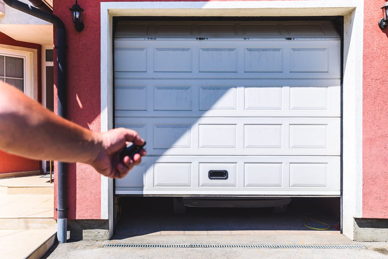Shocking things people found in their spouse's belongings - Garage door