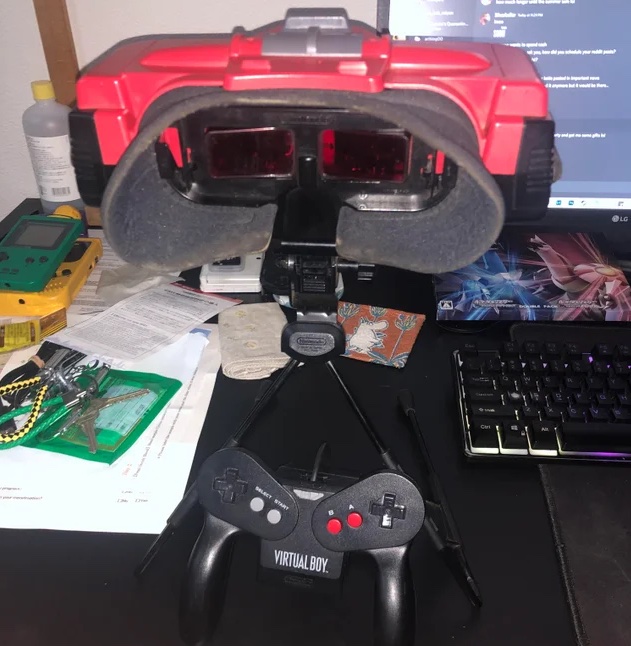 Retro Gaming Pictures and Memes - game controller - Select Start Virtual Boy Lg