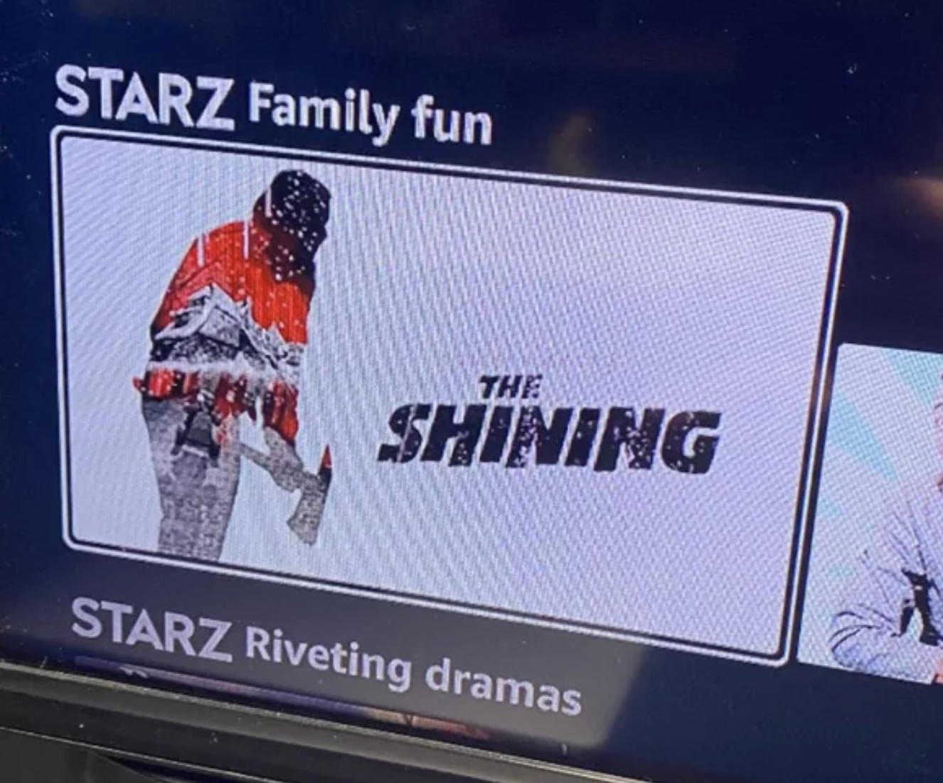 People Who Didn't Do Their Only Job - fun The Shining Starz Riveting dramas