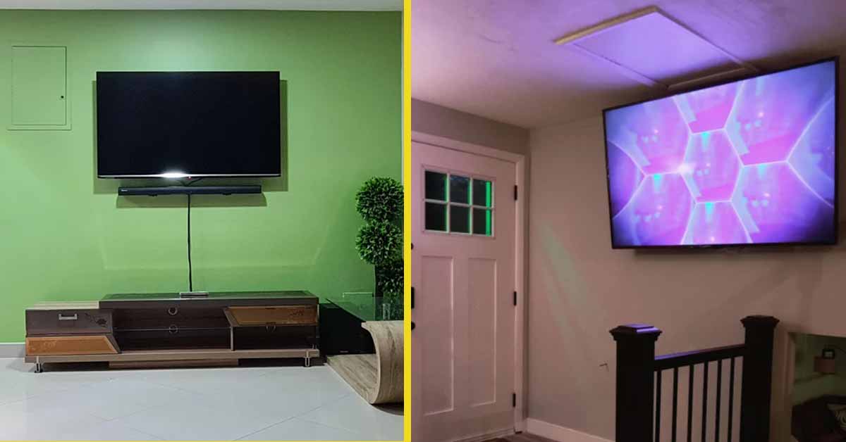 20 People Who Hung Their TV in the Stratosphere