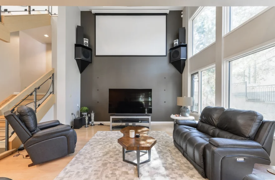 TVs that are too high - living room