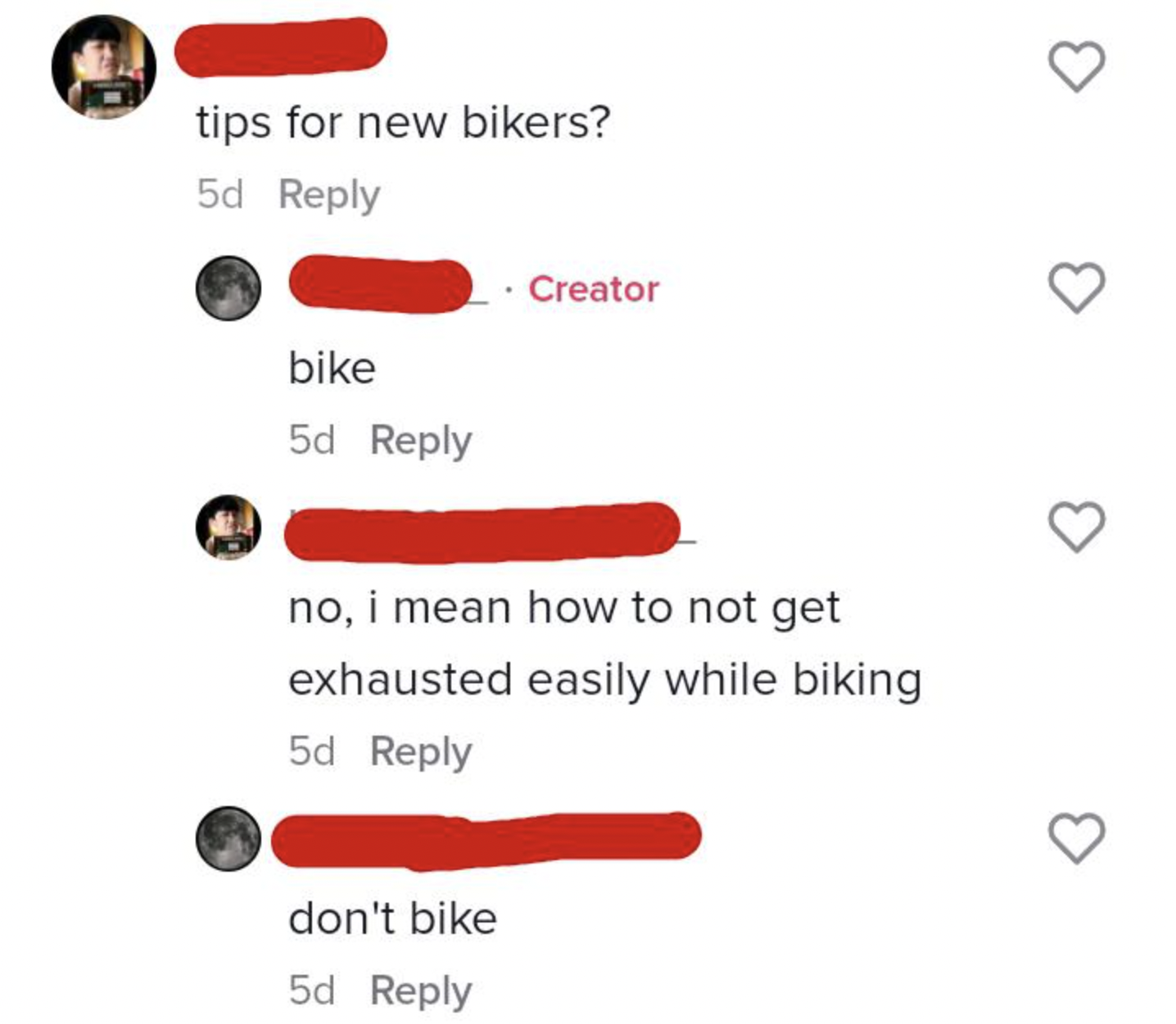 Pics That are Technically Not Wrong - diagram - tips for new bikers? 5d bike 5d Creator no, i mean how to not get exhausted easily while biking