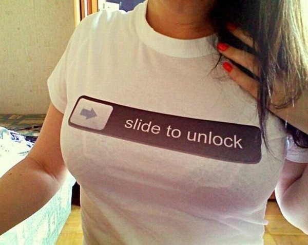 dirty memes for dirty minds - slide to unlock shirt - slide to unlock