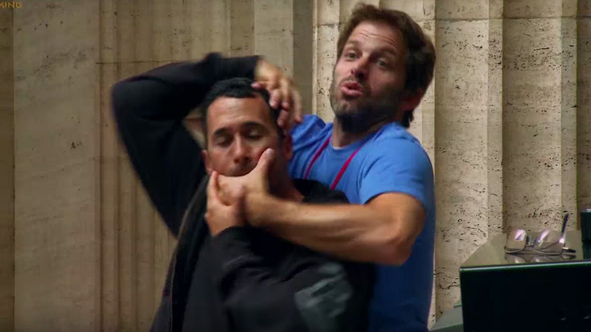 Things Movies Always Get Wrong - zack snyder neck snap gif - King