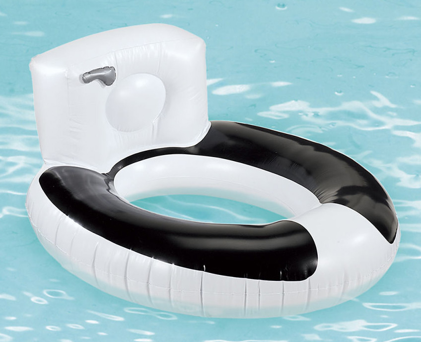 Weird Pool Inflatables - toilet pool float - 5