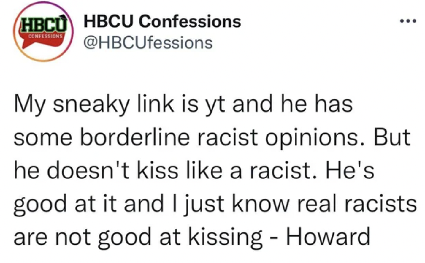 Facepalms - My sneaky link is yt and he has some borderline racist opinions. But he doesn't kiss a racist. He's good at it and I just know real racists are not good at kissing