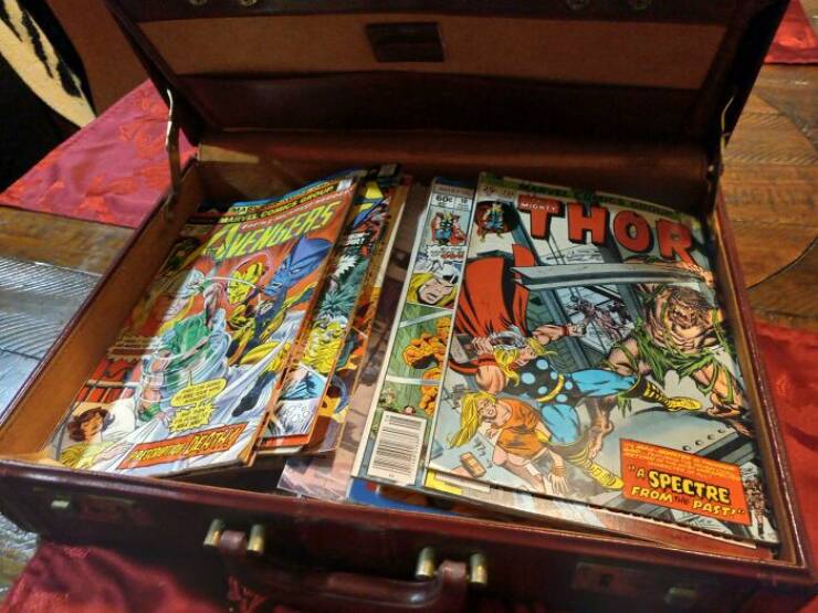 "Found A Suitcase In The Attic Of My Dad's Old Comic Books. Most Of Them Seem To Be Marvel Dated In The 70s".