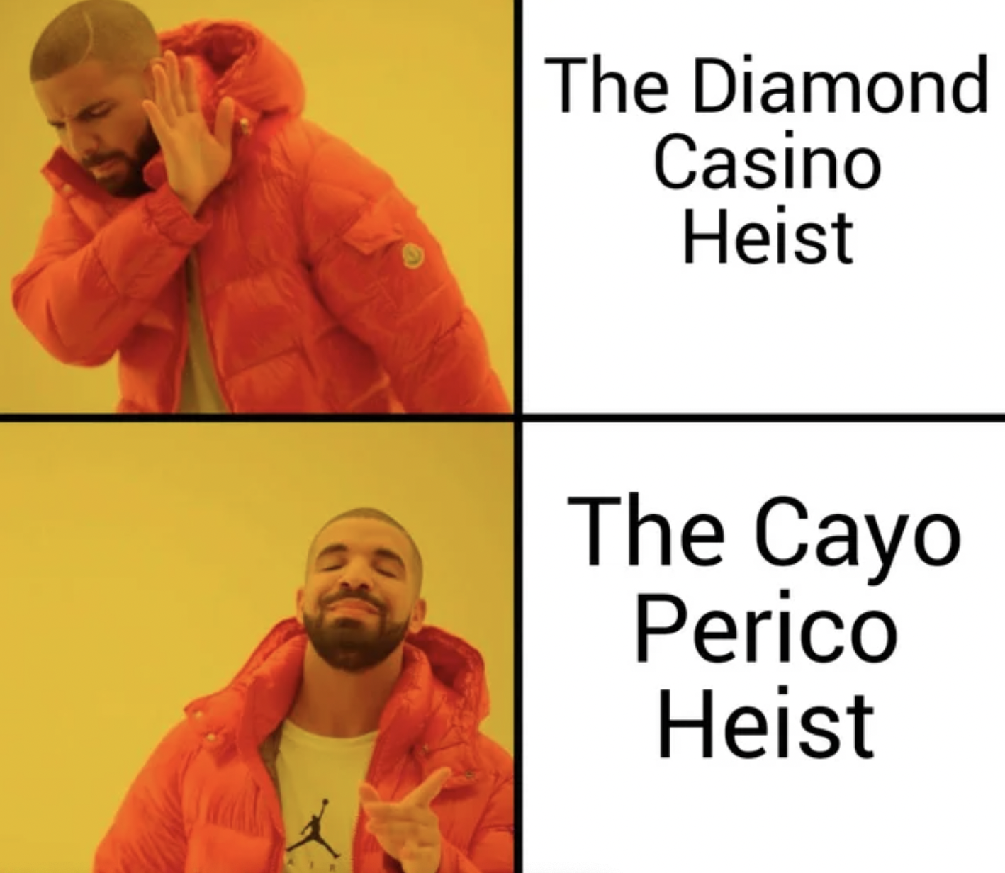 GTA V Memes - human behavior - The Diamond Casino Heist The Cayo Perico Heist