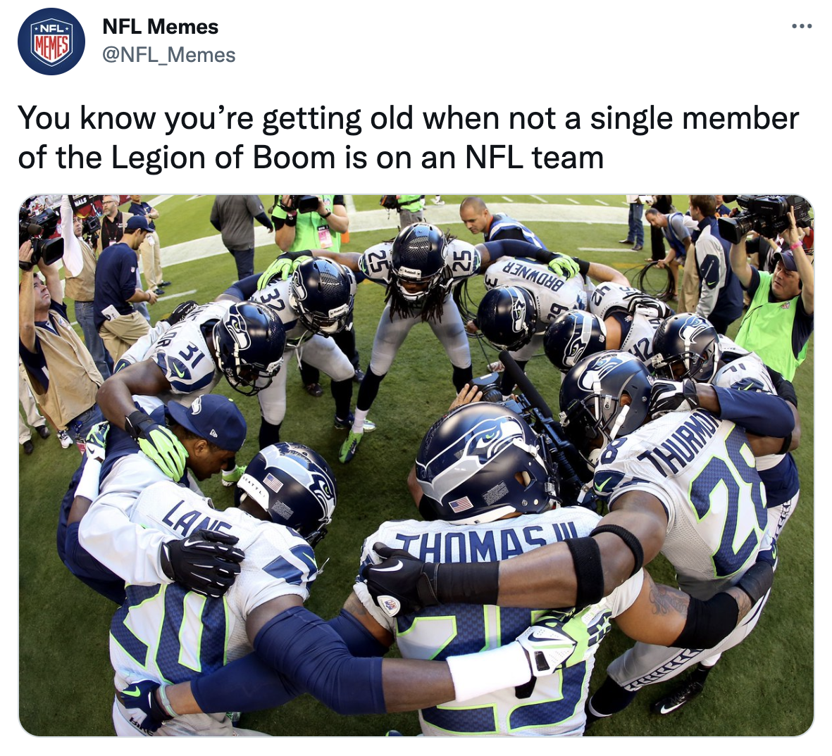 NFL Memes - Mean Machine looking strong…