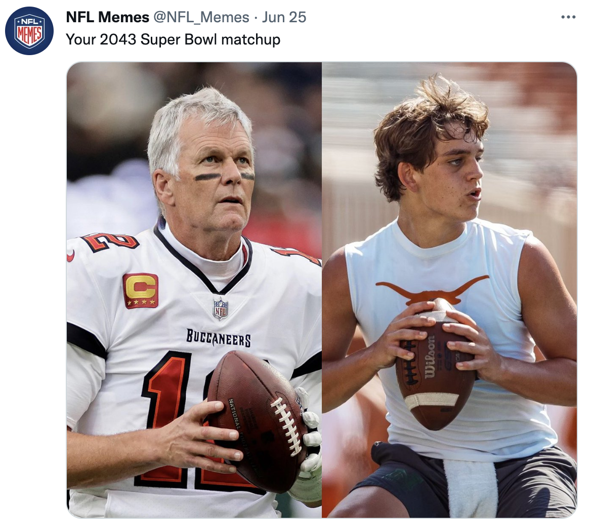 NFL Memes Preseason Roundup - photo caption - Nfl Memis Nfl Memes . Jun 25 Your 2043 Super Bowl matchup Buccaneers Wilson