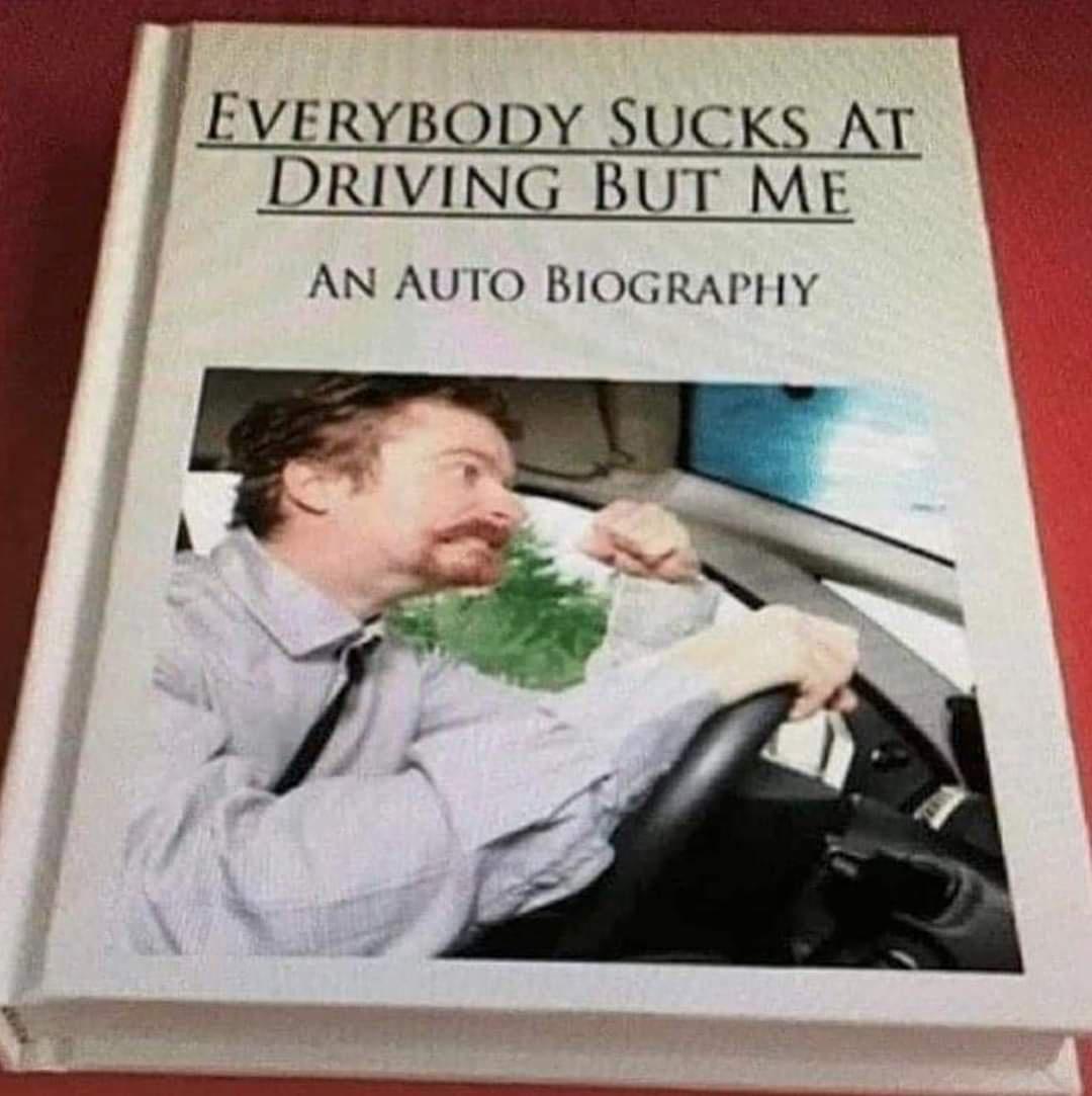 funny memes and pics - autobiography driving meme - Sucks At Everybody Driving But Me An Auto Biography