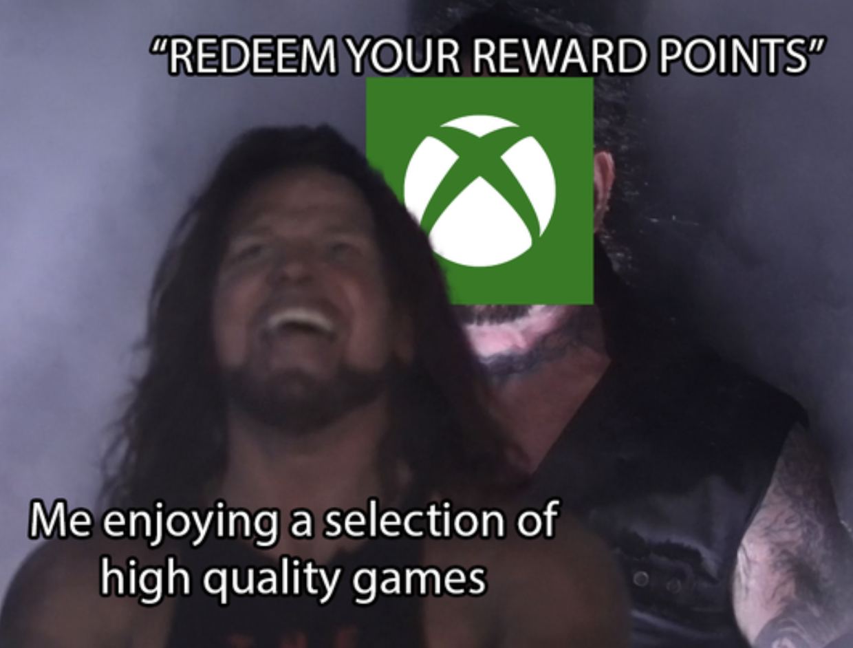 Gaming memes - xbox points
