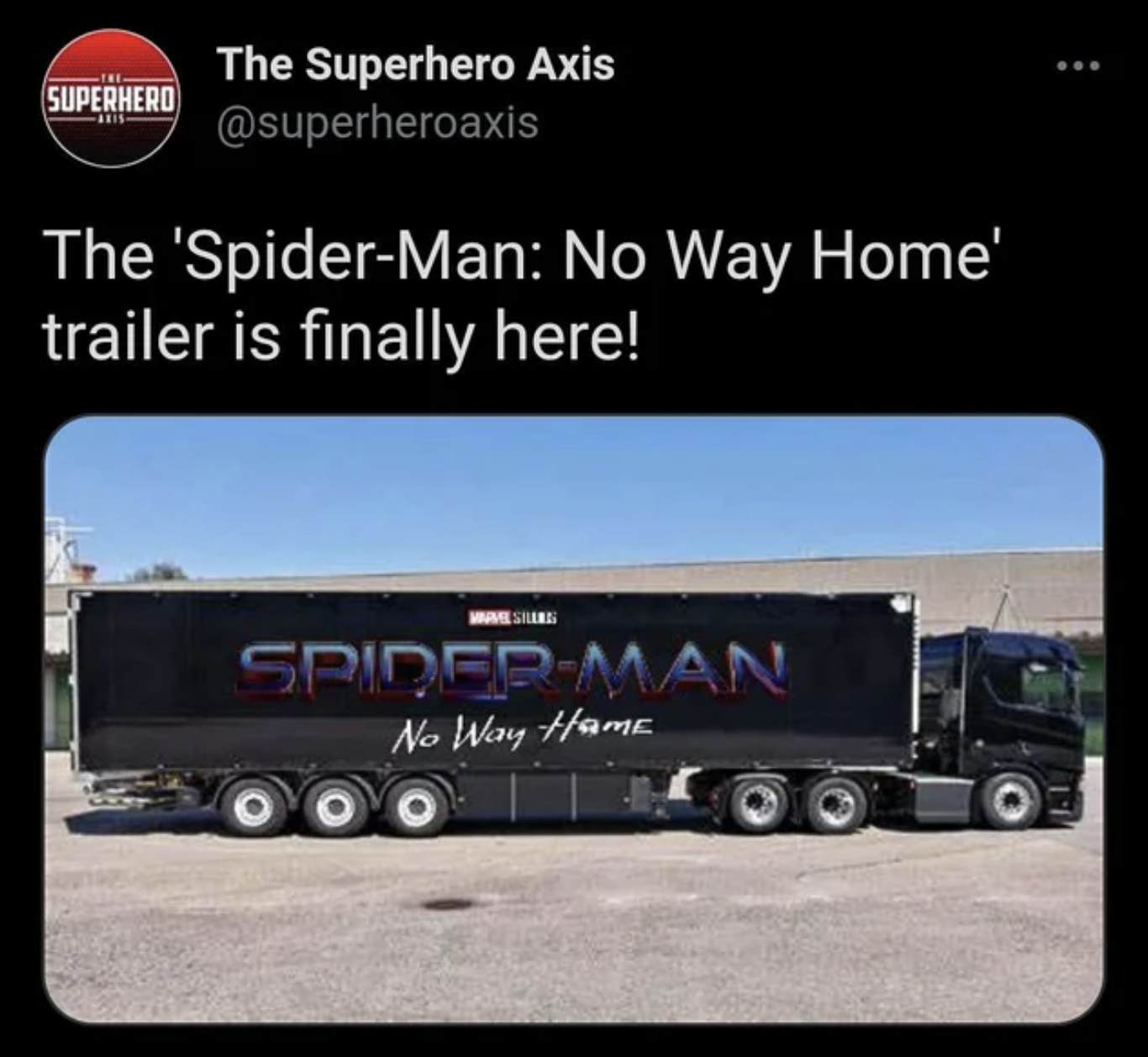 Pictures that techincally tell the truth - Superhero The Superhero Axis The 'SpiderMan No Way Home' trailer is finally here! Meshang SpiderMan No Way Hame