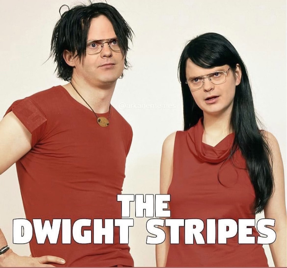 funny memes - white stripes - The Dwight Stripes