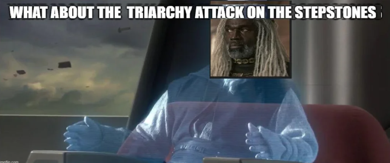 House of the Dragon Episode 2 memes - video - What About The Triarchy Attack On The Stepstones Weeet