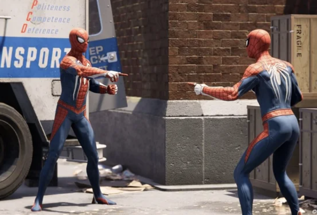 Spider-Man PS4 Memes - spiderman meme ps4 - Politeness Competence Deference Nsport Ck Ep Fragile