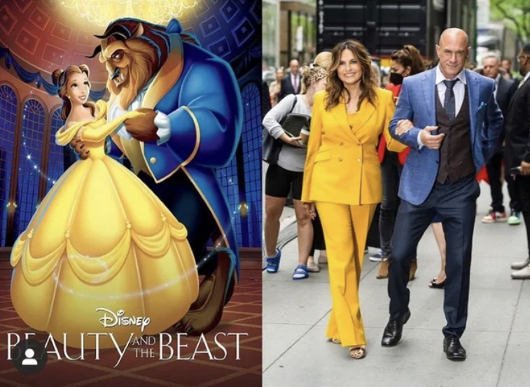 Law & Order: SVU memes - beauty and beast - Disney Peauty Beast