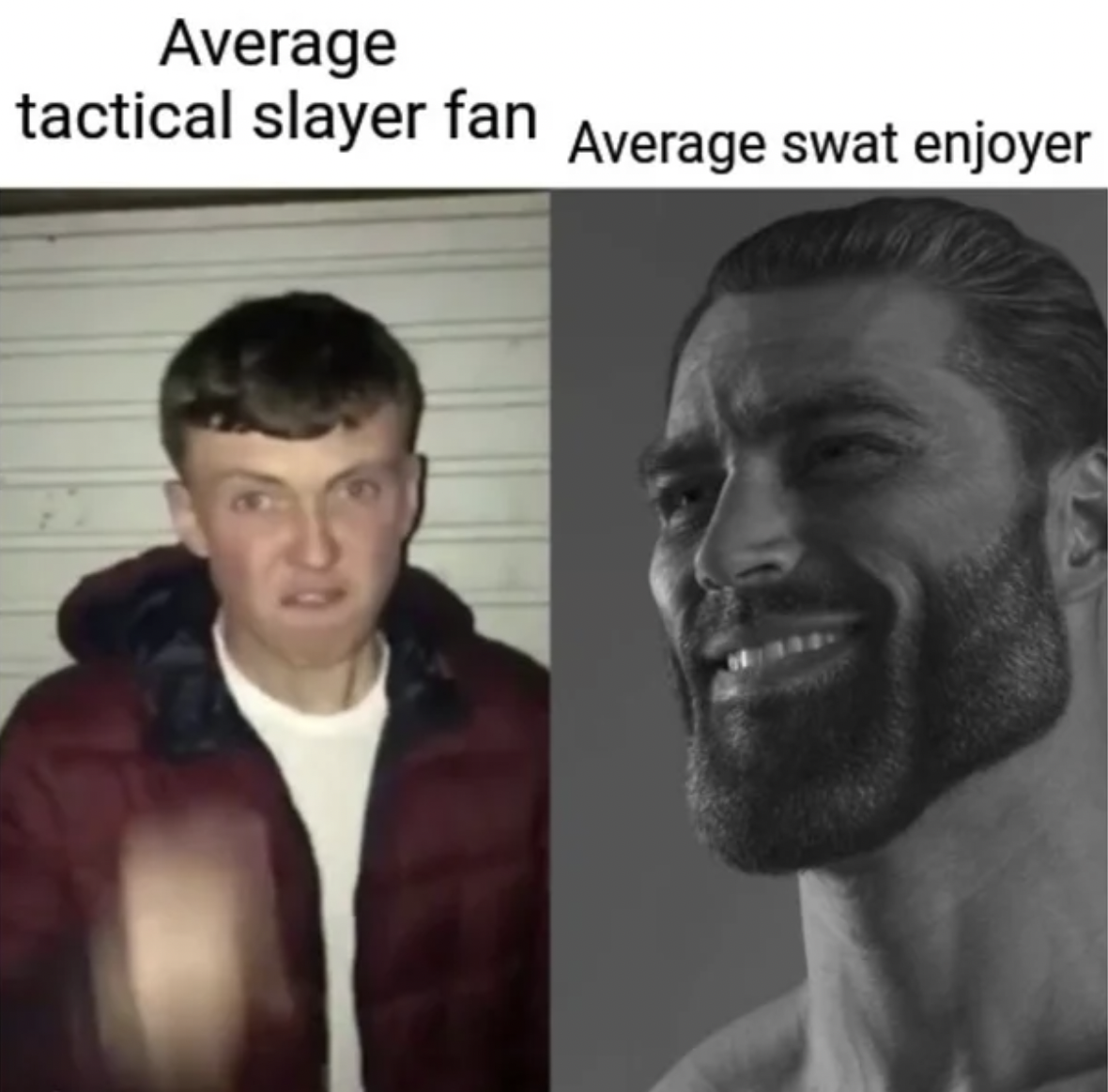 Halo Memes Co-Op - average enjoyer vs - Average tactical slayer fan Average swat enjoyer