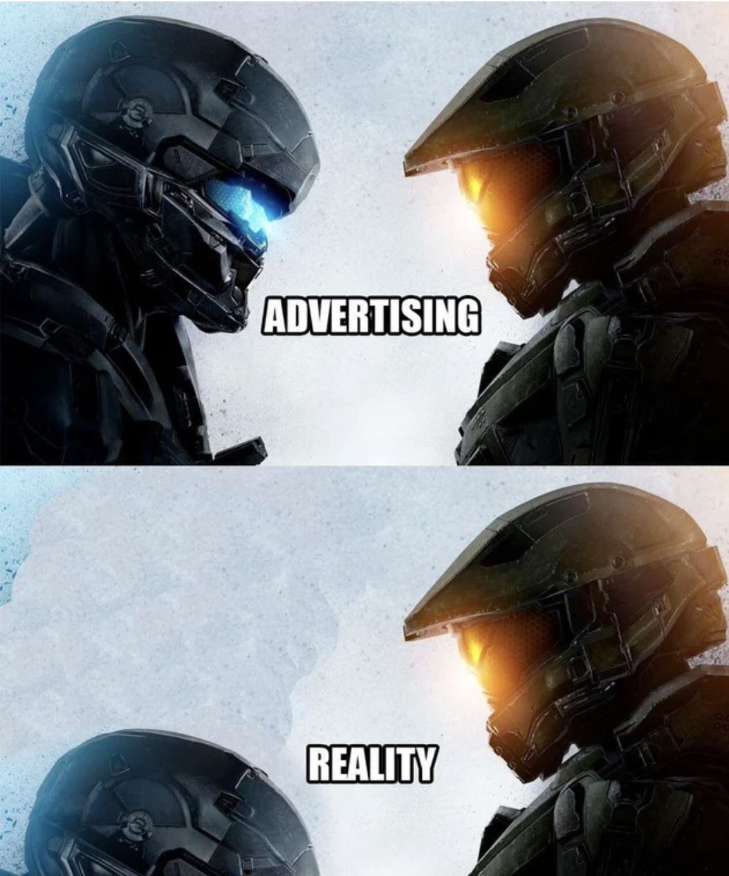 Halo Memes Co-Op - W Advertising Reality