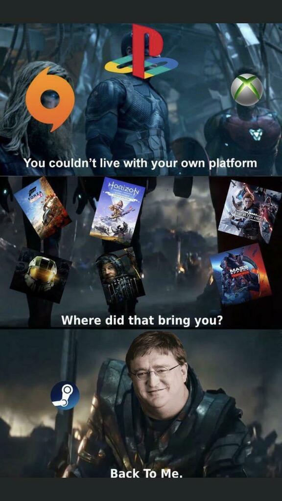 Gaming memes - film - You couldn't live with your own platform For Sab Horizon Where did that bring you? Back To Me. Mass