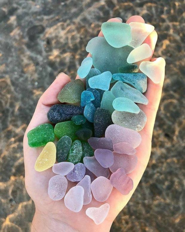 beach candy sea rocks