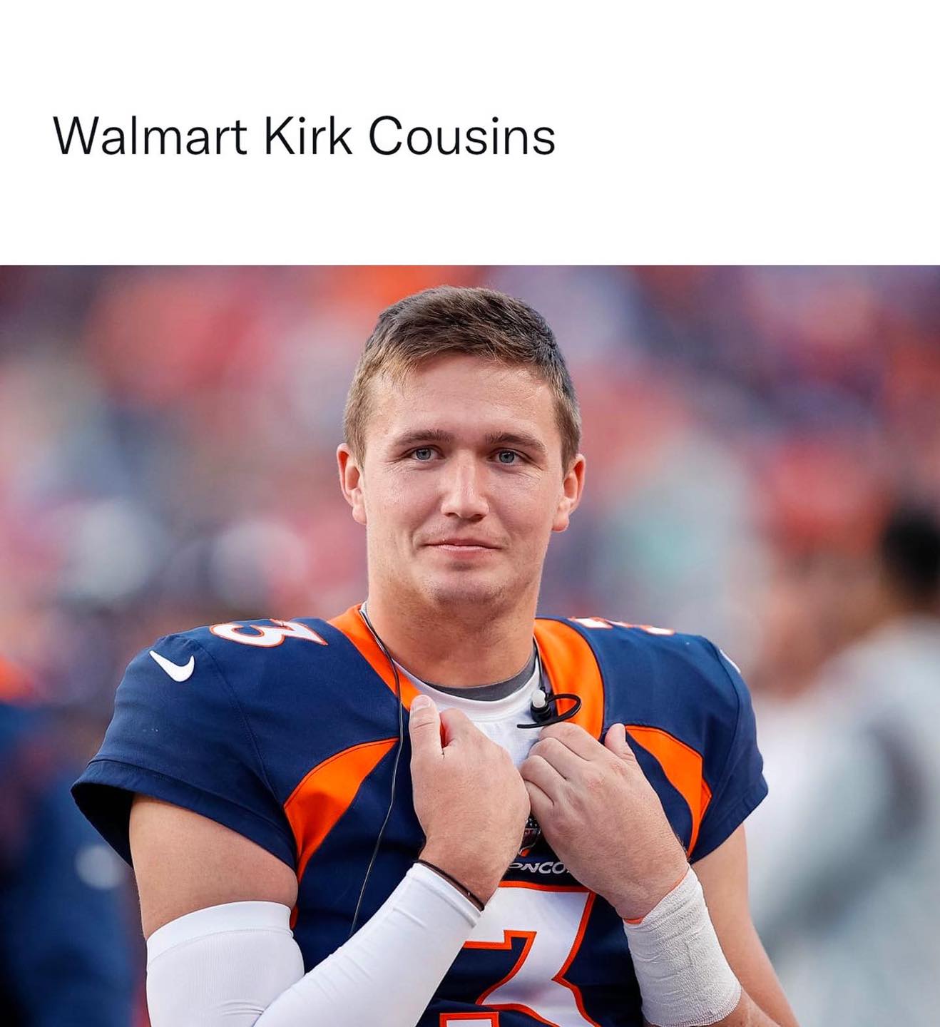 NFL football memes - drew lock meme - Walmart Kirk Cousins Th Pnco