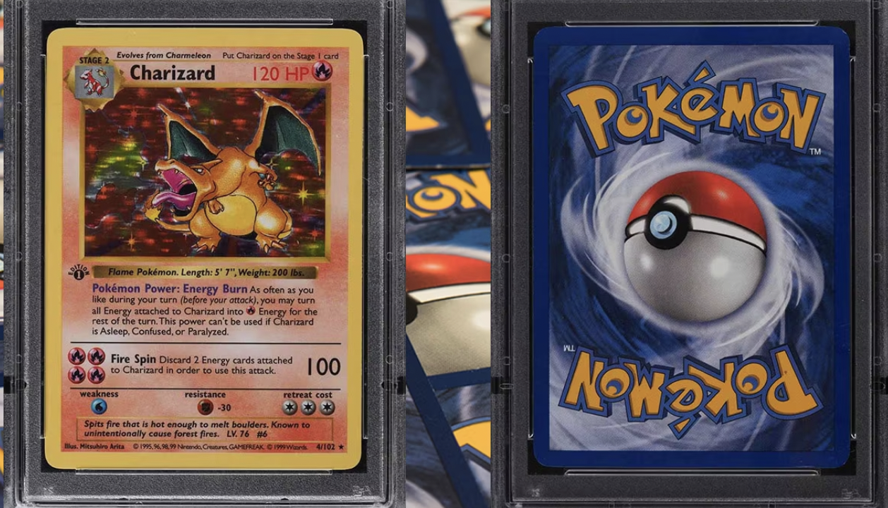 Most Valuable Trading Cards Ever - pokemon card - Stage 2 Evelves from Charmeleon Chartand on the Sage 1 and Charizard 120 Hp Fame Pokmon Length 5' 7", Weight 200 Pokmon Power Energy Burn As often as you ke during your turn before your attack, you may tur