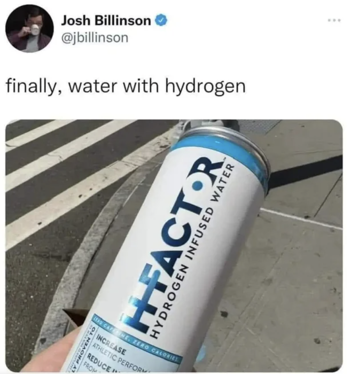 Facepalms and fails - finally, water with hydrogen Y Proven Cafe, Zero Calories Increase Athletic Perform Reduce From