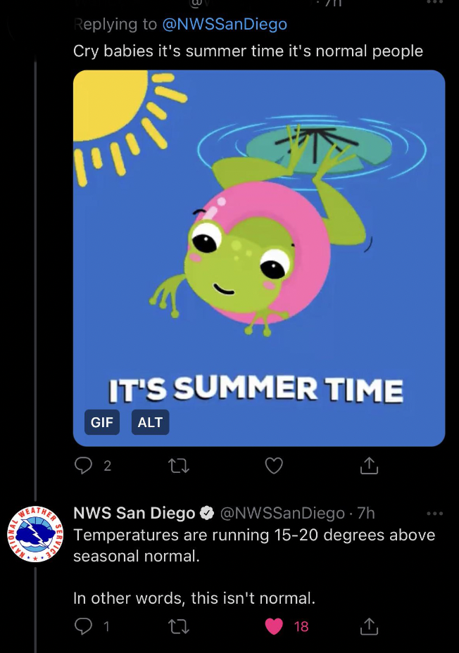 Confidently Incorrect - screenshot - Cry babies it's summer time it's normal people It'S Summer Time Gif Alt Nws San Diego
