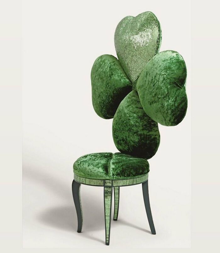 good and bad designs - shamrock chair