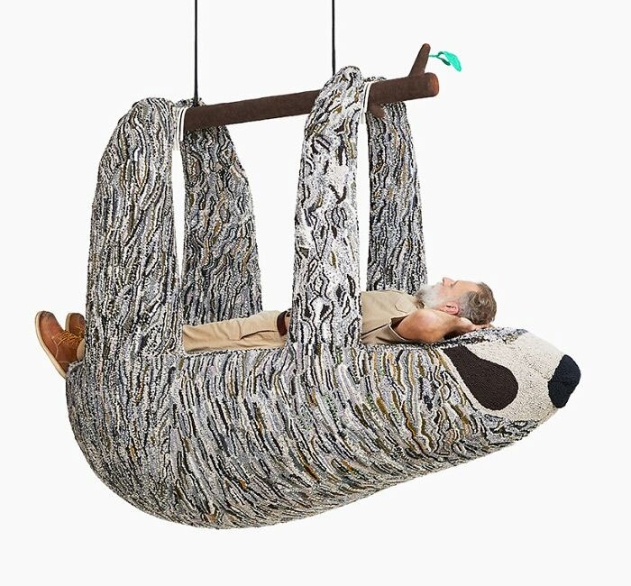 Nothing like lounging around like a sloth... in a sloth.