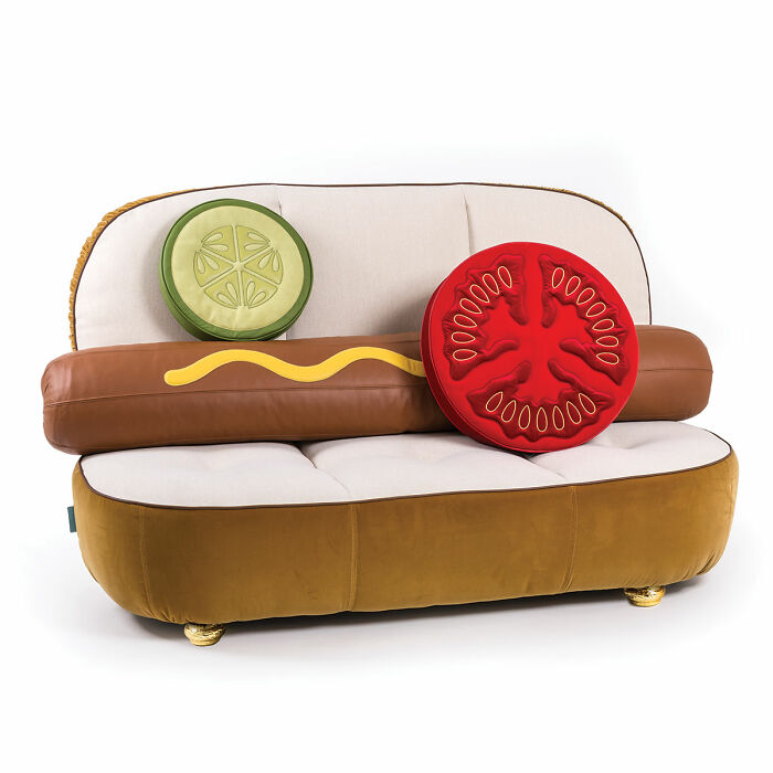 A couch for all you wiener lovers out there.