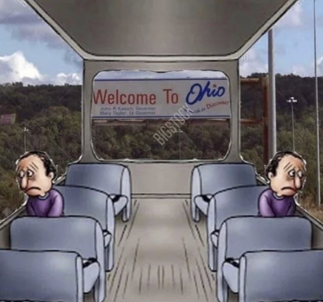 Ohio Memes - welcome to ohio sign - Welcome To Ohio & San Teyler 18 Bigstock