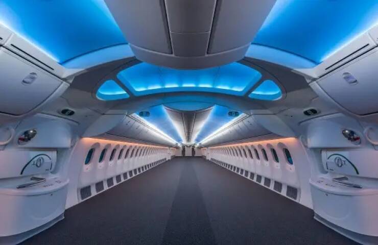 awesome finds - cool things people found - interior 787 dreamliner