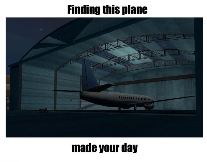 Gaming memes - aviation - Finding this plane made your day