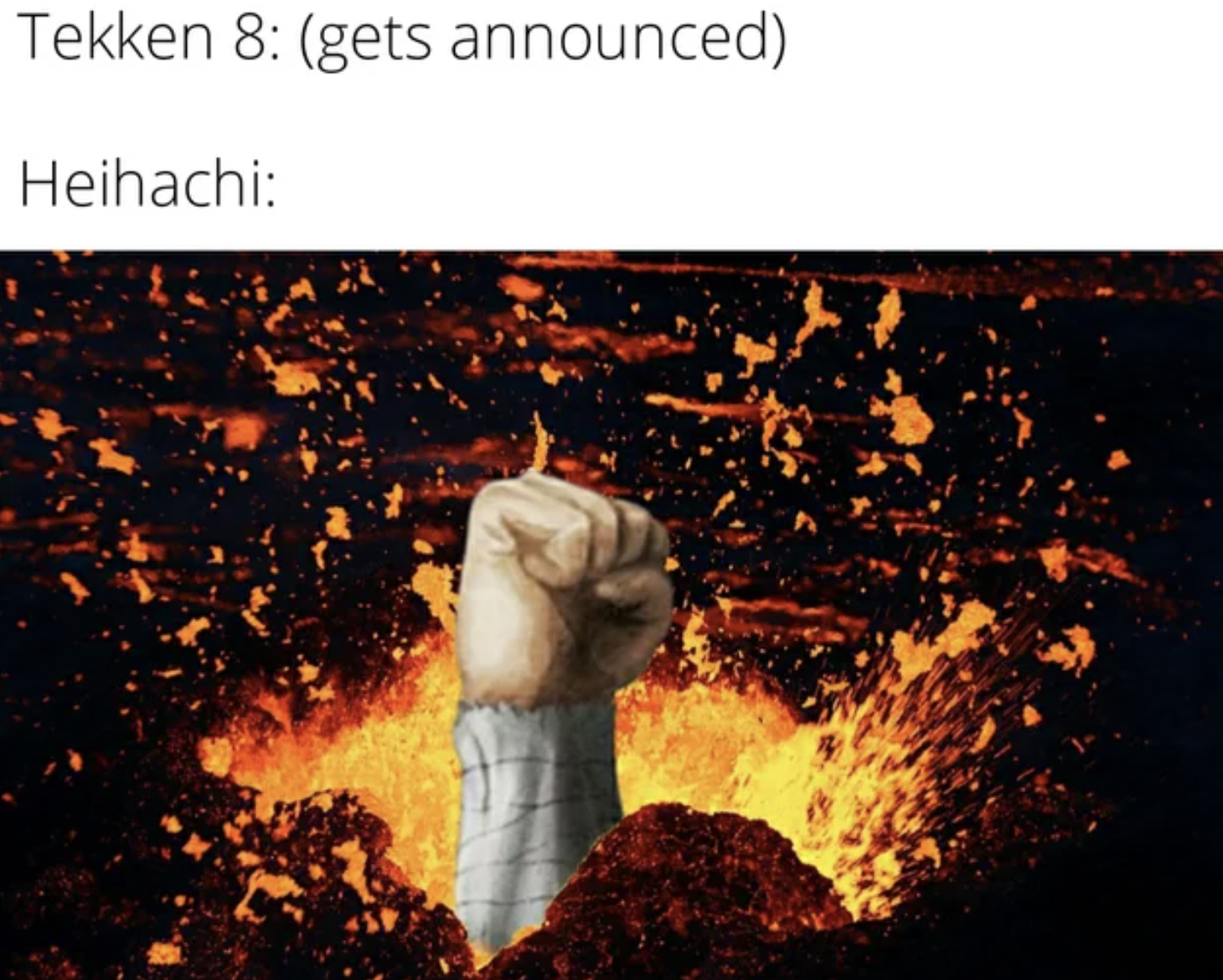 Gaming memes - heat - Tekken 8 gets announced Heihachi