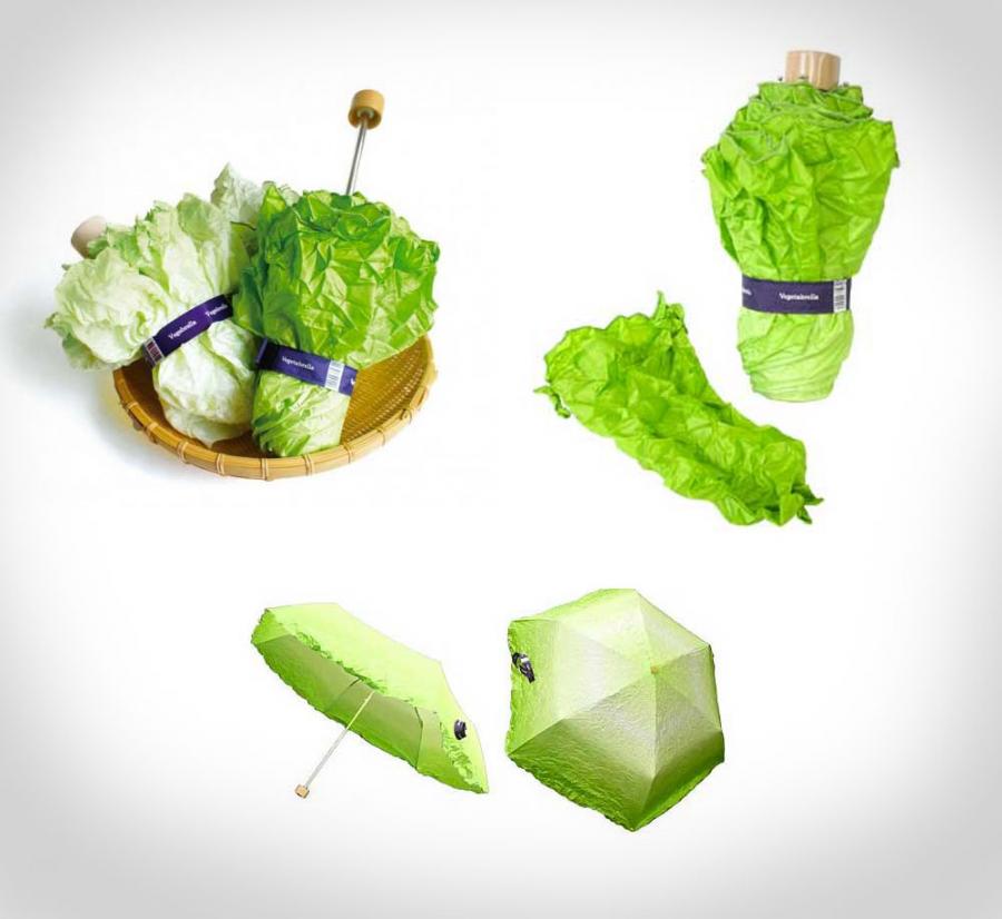 horrible designs - lettuce umbrella - pribl Earle