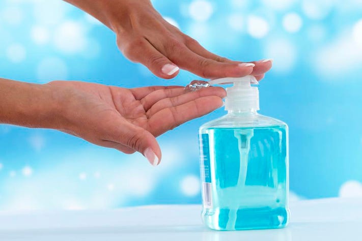 life hacks and tips - hand sanitizer
