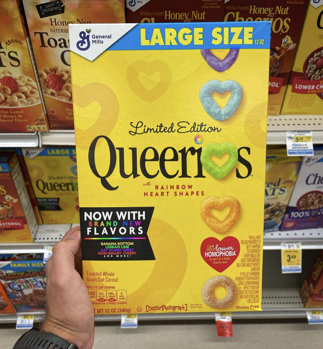 doctor photograph memes - queerios cereal - Oft Card Mo Entr Pimp Toa Ts Ryterol Hone N Natumal Large Queeri General Mills Limited Edition Queeri s Heart Shapes Now With Brand New Flavors Banana Bottom Lishanling Honey, Nut Choc Large Size Toasted Whole G