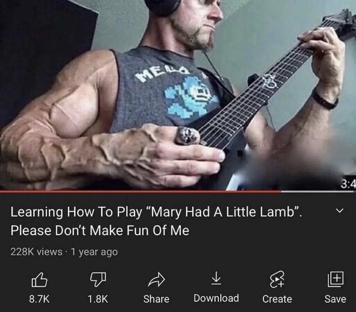 Dudes posting their wins - giga chad gitar - Learning How To Play "Mary Had A Little Lamb". Please Don't Make Fun Of Me views 1 year ago Mel Download Create Save