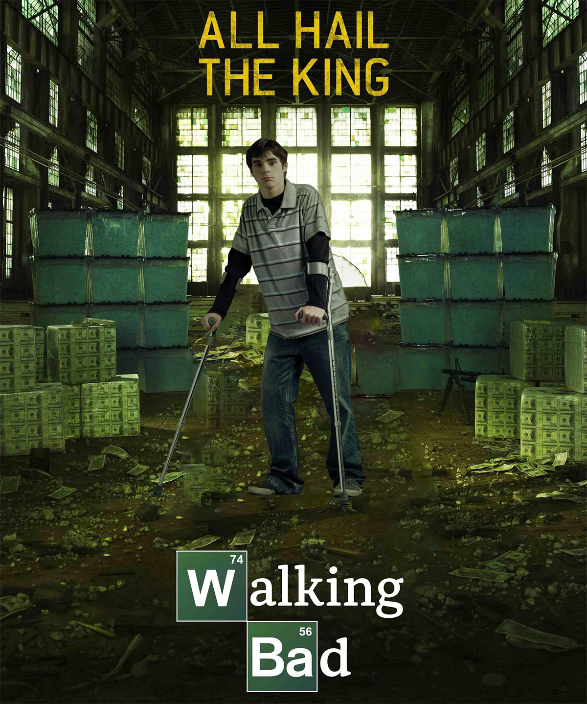 monday morning randomness - breaking bad season 5 art - All Hail The King 74 Walking 56 Bad