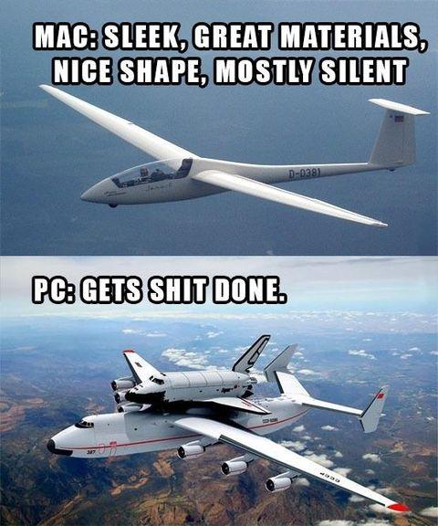 cool pics and memes - man made structures - Mac Sleek, Great Materials, Nice Shape, Mostly Silent Pc Gets Shit Done. D038