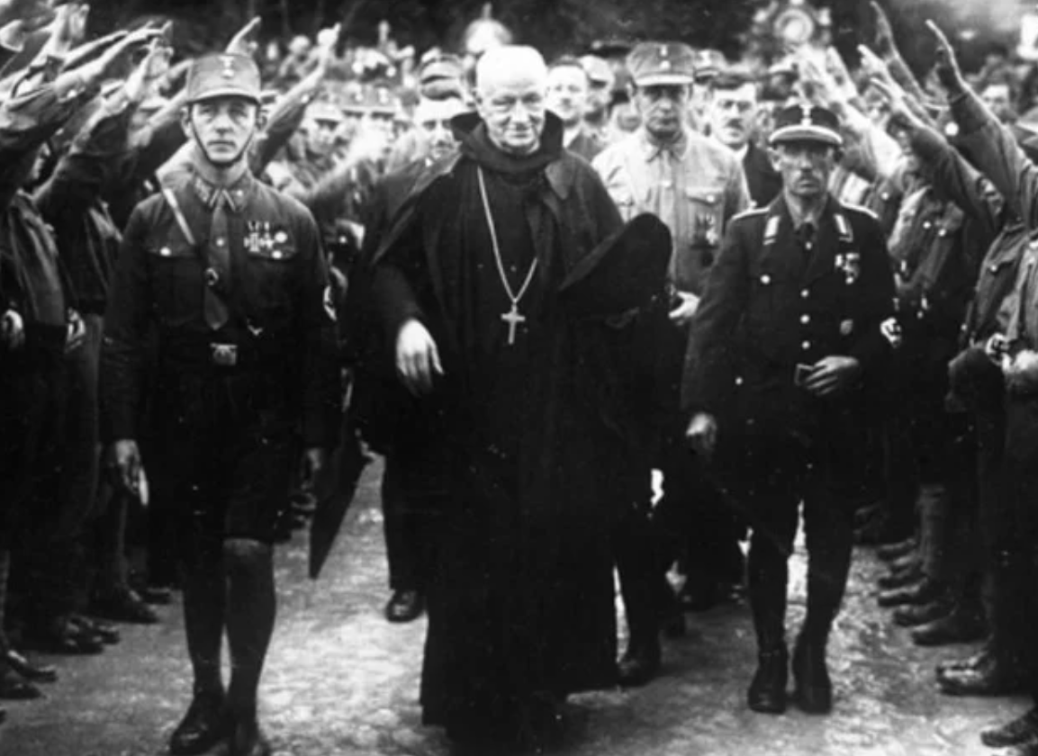 horrifying historical photos - catholics in third reich