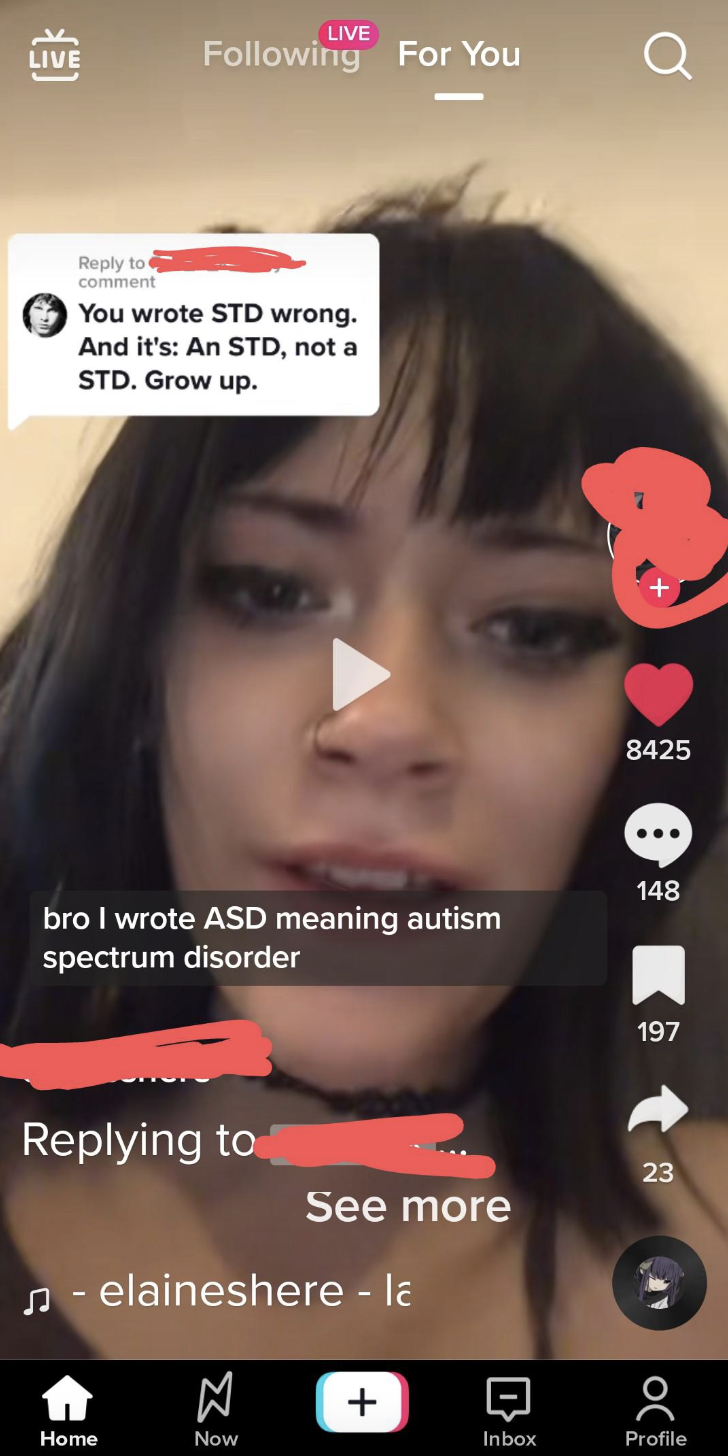 Confidently incorrect people - bro I wrote Asd meaning autism spectrum disorder Home