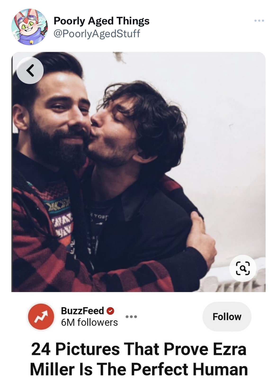 "The Perfect Human." This one is even sweeter because it's BuzzFeed.